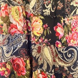 COPY - Gorgeous cotton maxi skirt size 1x but see measurements Solitaire brand